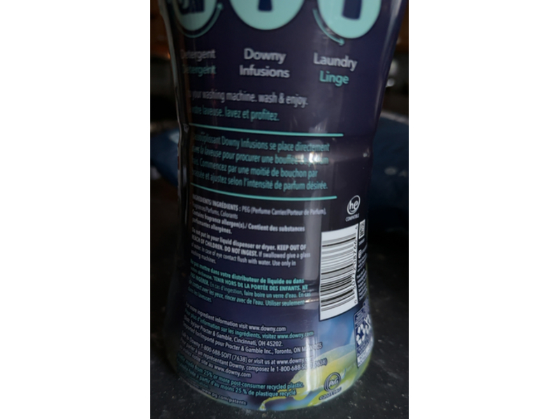 Downy Infusions Refresh In-Wash Scent Booster, Birch Water & Botanicals, 24.0 oz/680 g