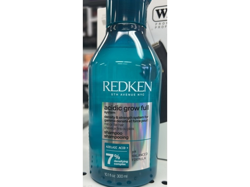 Redken Acidic Grow Full Shampoo, Azelaic Acid 7%, 10.1 fl oz/300 mL