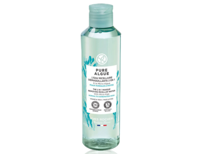 Yves Rocher Pure Algue The 2 In 1 Makeup Removing Micellar Water, 6.7 fl oz/200 mL