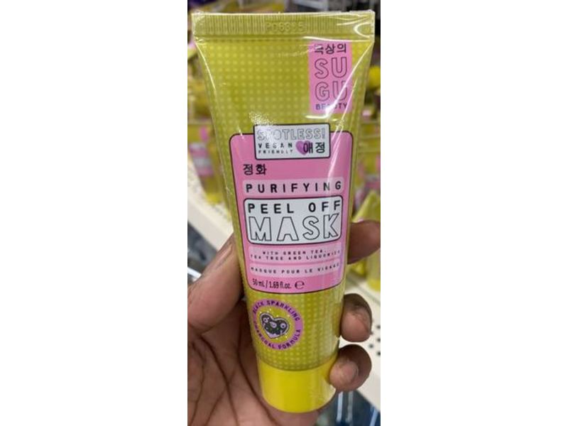Sugu Beauty Spotless Purifying Peel Off Mask, 1.69 fl oz/50 ml