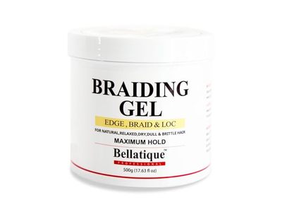 Bellatique Maximum Hold Braiding Gel, 17.63 fl oz/500 g