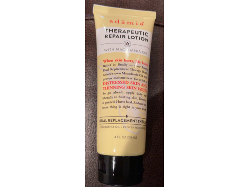 Adamia Therapeutic Repair Lotion, Macadamia Oil, 4 fl oz/118 mL