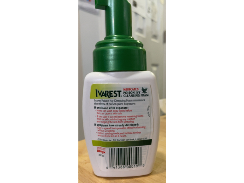 Ivarest Poison IVY Cleansing Foam, 6 fl oz/177 mL