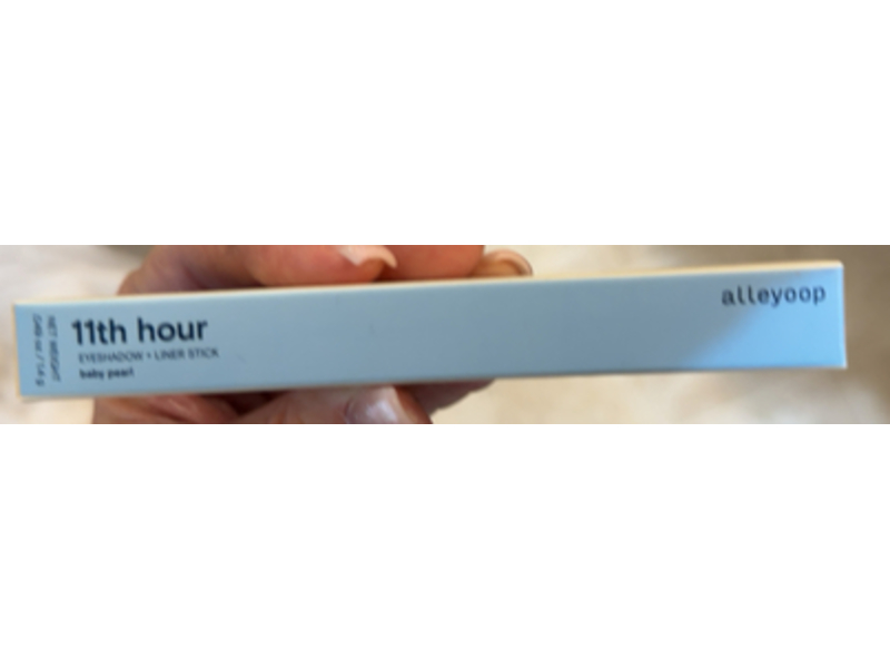 Alleyoop 11th Hour Cream Eyeshadow Stick, Baby Pearl, 0.049 oz