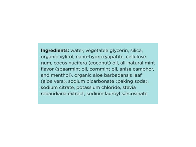 Cocofloss Cocoshine Toothpaste, Delicious Mint, 3.4 oz/96.4 g