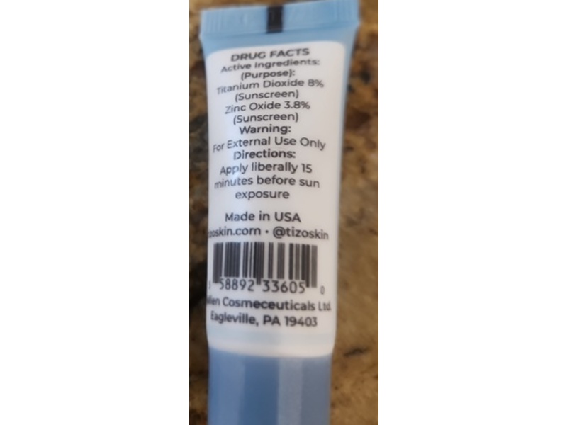 TiZo2 Non-Tinted Primer/Sunscreen, SPF 40 PA++++, 0.18 oz/5 g