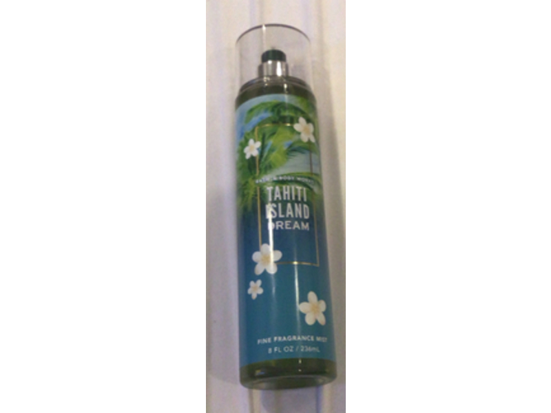 Bath & Body Works Fine Fragrance Mist, Tahiti Island Dream, 8 fl oz/236 mL