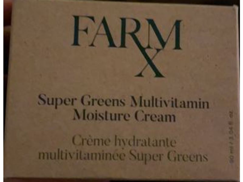 Farm Rx Super Greens Multivitamin Moisture Cream, 3.04 fl oz/90 mL
