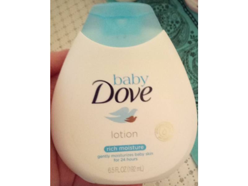 Baby Dove Lotion, Rich Moisture, 6.5 fl oz/192 mL