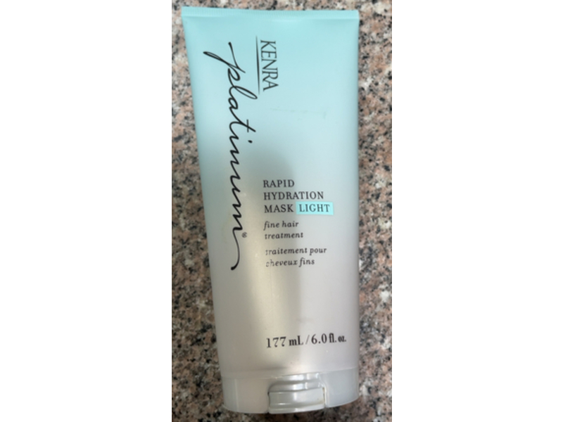 Kenra Platinum Rapid Hydration Mask Light, 6 fl oz/177 mL