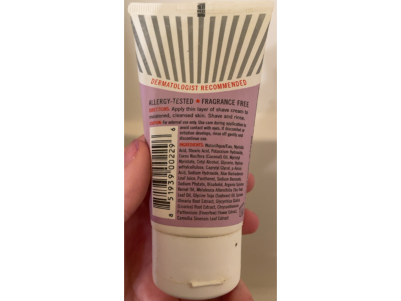 First Aid Beauty Smooth Shave Cream, 2.0 fl oz/59.1 mL