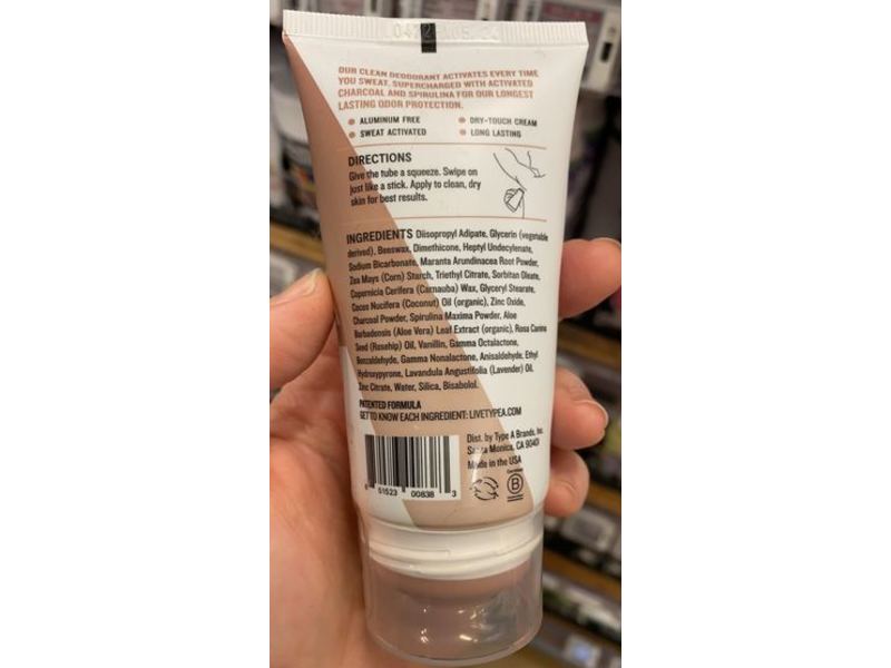 Type:A Aluminum Free Deodorant, The Darling Vanilla Almond Milk, 2.8 oz/80 g