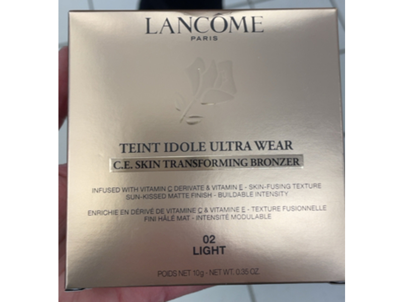 Lancome Teint Idole Ultra Wear Skin Transforming Bronzer, 02 Light, 0.35 oz/10 g