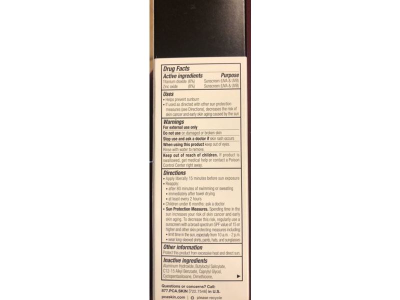 PCA Skin Sheer Tint Broad Spectrum Sunscreen, SPF 45, 05 Protect, 1.7 fl oz/50 m