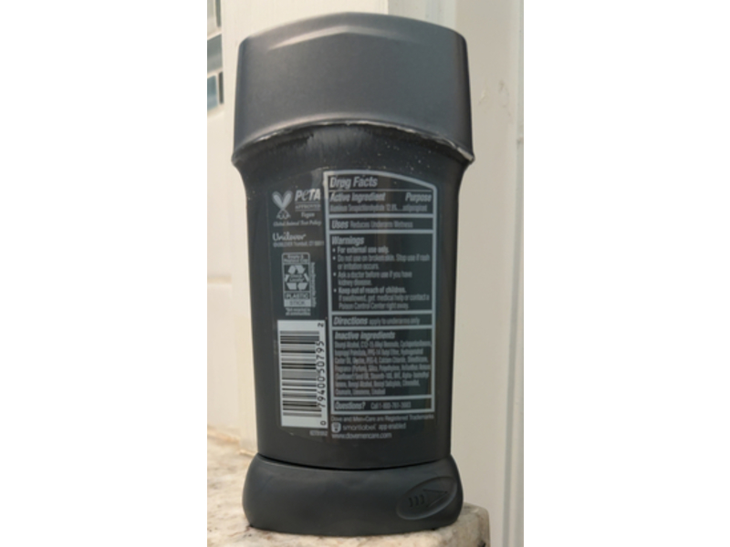 Dove Men+Care Long Lasting Antiperspirant, Midnight Classico, 2.7 oz/76 g