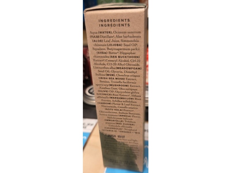 evanhealy Irish Sea Moss & Tremella Hydrosol Cream, 1 fl oz/30 mL