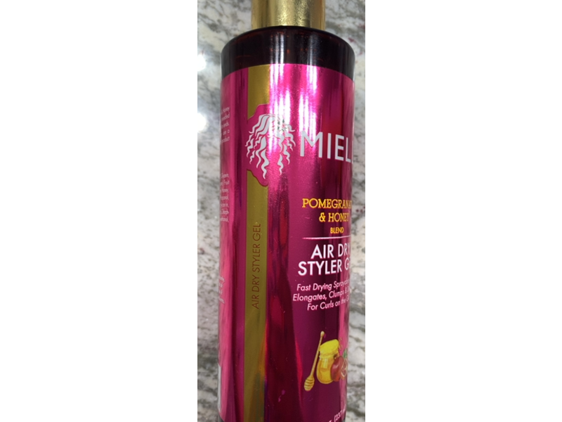Mielle Air Dry Styler Gel, Pomegranate & Honey, 8 fl oz/237 mL