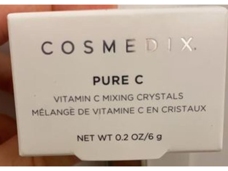 Cosmedix Pure C Mixing Crystals, Vitamin C, 0.2 oz/6 g