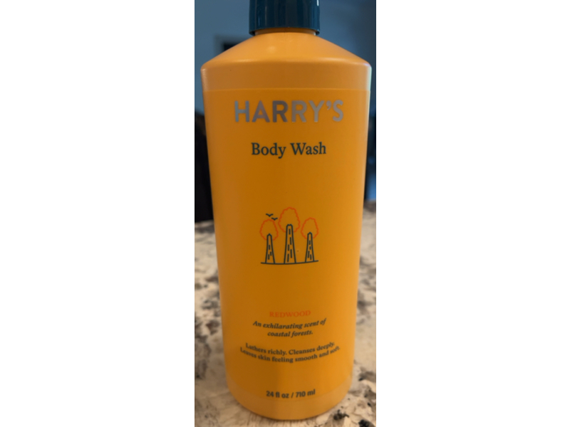 Harry's Body Wash, Redwood, 24 fl oz/710 mL