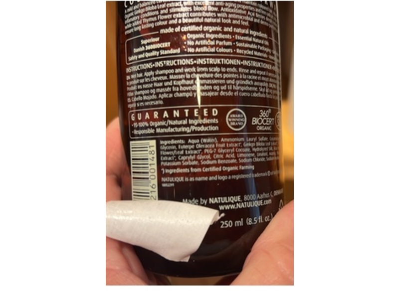 Natulique Colour Shield Hair & Scalp Hairwash, 8.5 fl oz/250 mL