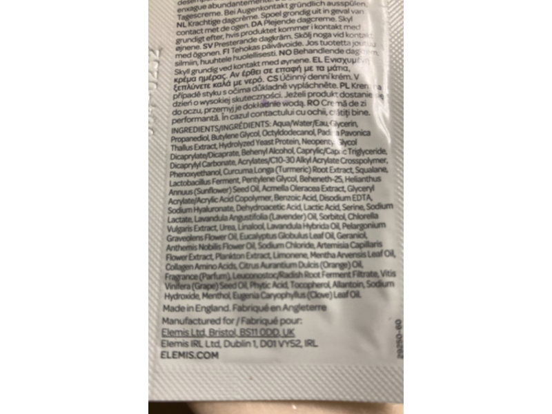 Elemis Pro Collagen Morning Matrix Performance Day Cream, 0.06 fl oz/2 mL