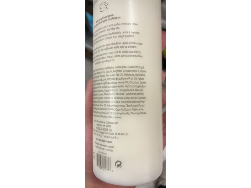 Clean Reserve Essential Shampoo, Buriti And Tucuma, 10 fl oz/296 mL