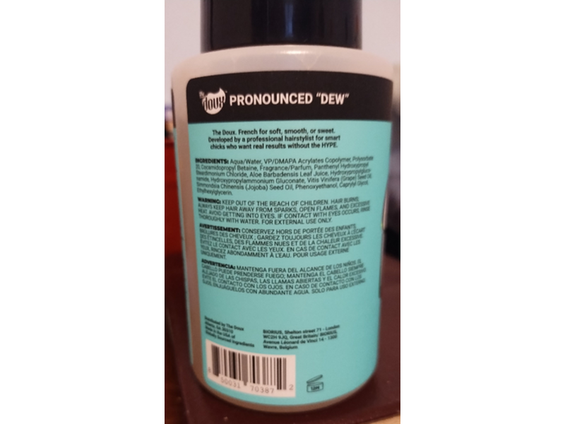 The Doux Foaming Wrap Lotion, Gangster Wrap, 8 fl oz/236.5 mL