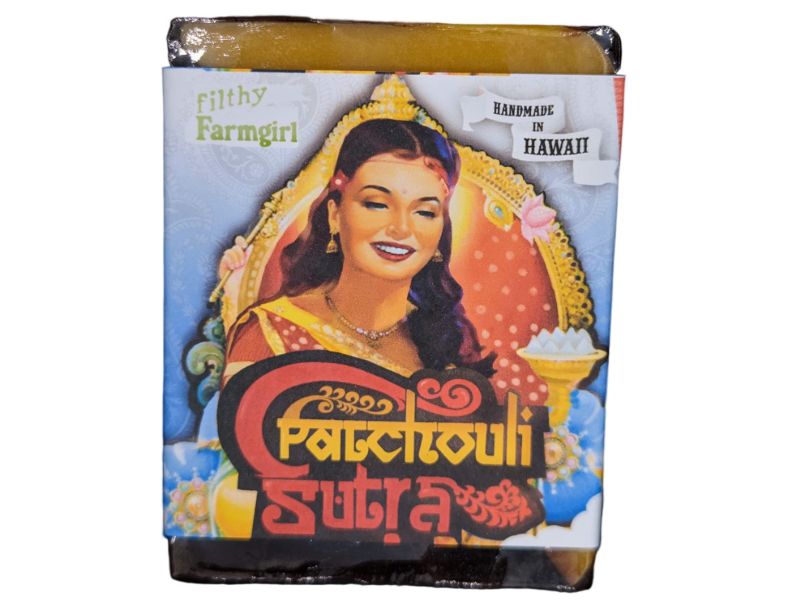 Filthy Farmgirl Patchouli Sutra Bar Soap, 4.96 oz