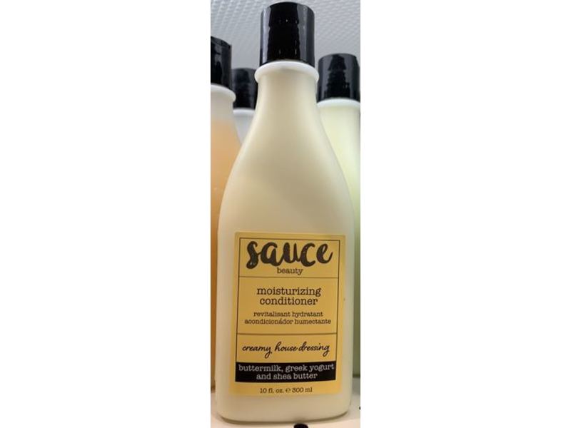 Sauce Beauty Moisturizing Conditioner, Creamy House Dressing, 10 fl oz/300 mL