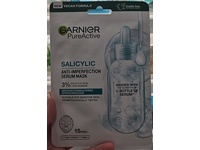 Garnier Pure Active Anti-Imperfection Serum Mask, Salicylic Acid + Niacinamide, 23 g - Image 3