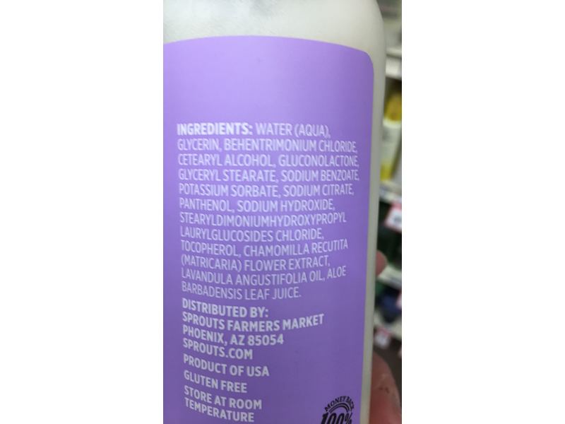 Sprouts Essentials Conditioner, Lavender, 16 fl oz