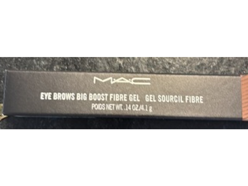 MAC Eye Brows Big Boost Fibre Gel, True Brunette, 0.14 oz/4.1 g