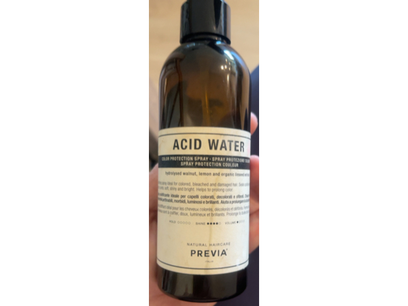 Previa Acid Water Color Protection Spray, 6.76 fl oz/200 mL