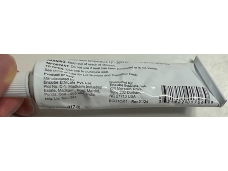 Clobetasol Propionate Ointment USP, 0.05%, 45 g, Encube (RX)