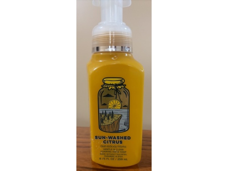 Bath & Body Works Foaming Hand Soap, Sun-Wash Citrus, 8.75 fl oz/259 mL