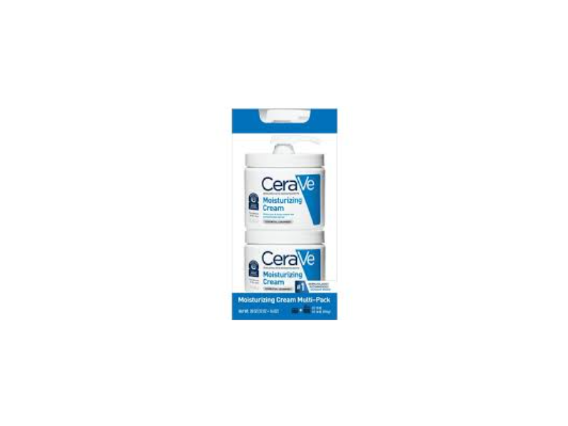CeraVe Moisturizing Cream Multi-Pack, 28 oz/453 g