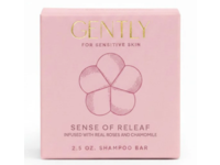 Gently Sense Of Releaf Shampoo Bar, Real Roses & Chamomile, 2.5 fl oz - thumbnail 1