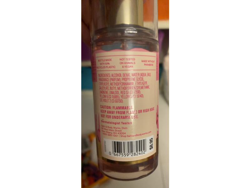 Bath & Body Works Fine Fragrance Mist, Strawberry Pound Cake, 2.5 fl oz/75mL