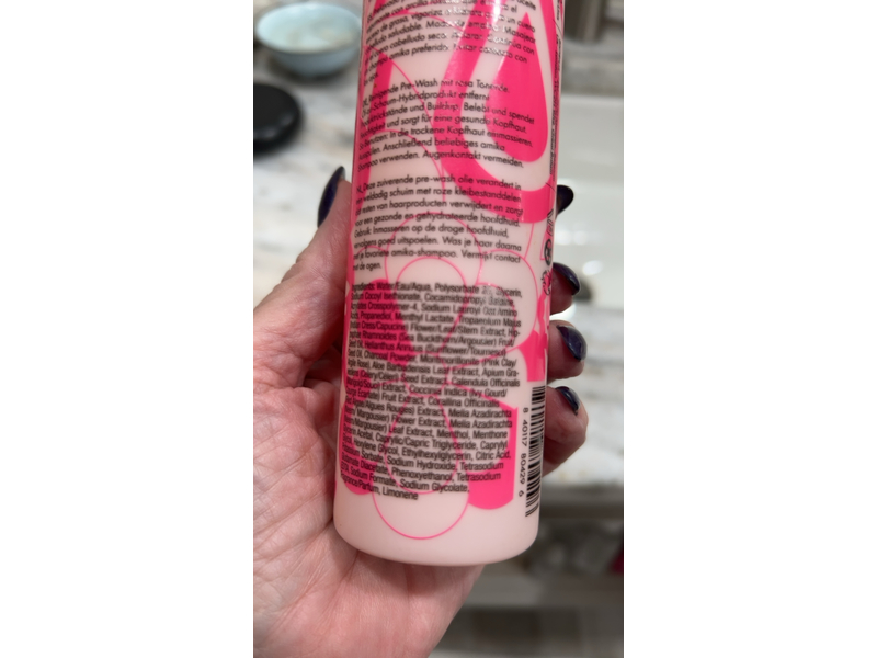 Amika Pink Charcoal Scalp Cleansing Oil, Reset, 6.7 fl oz/200 mL