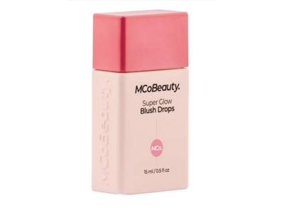 MCoBeauty Mini Super Glow Blush Drops, Rosy Blush, 0.5 fl oz/15 mL