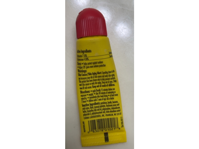 Carmex Moisturizing Lip Balm, Strawberry, 0.35 oz/10 g