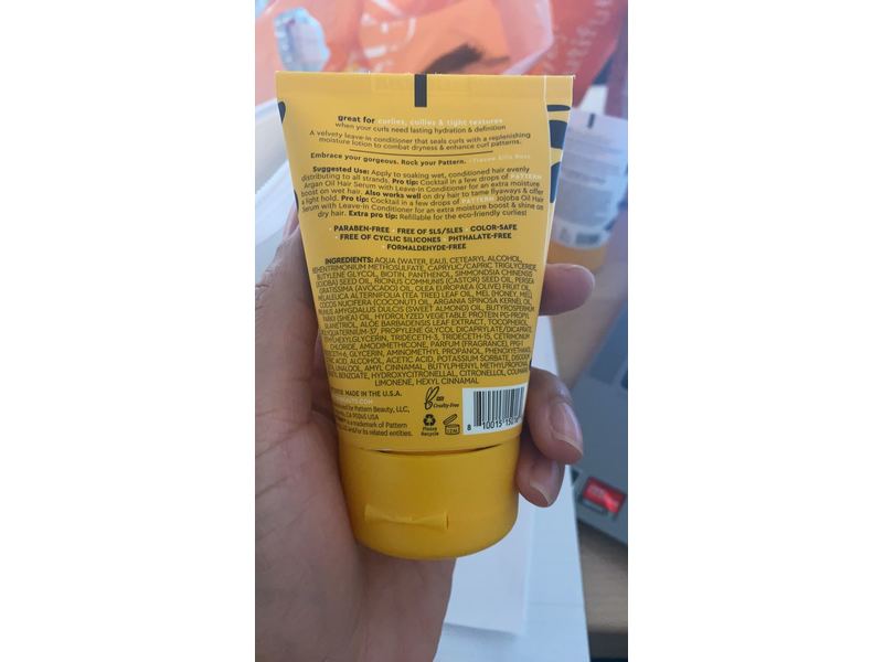 Pattern Leave-In Conditioner, 3 fl oz/88.7 mL