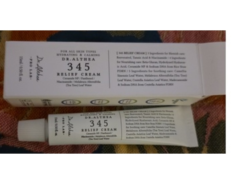 Dr Althea 345 Relief Cream, Pdrn & Niacinamide, 0.50 fl oz/15 mL