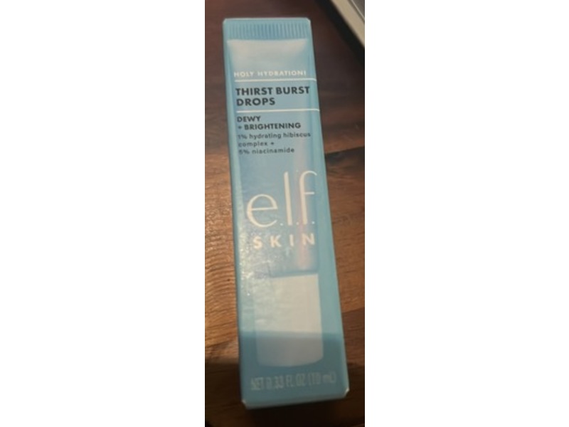 e.l.f. Skin Holy Hydration! Thirst Burst Drops, 0.33 fl oz/10 mL