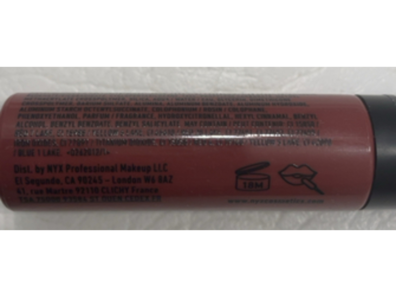 NYX Professional Makeup Soft Matte Lip Cream, Budapest, 0.27 fl oz/8 mL