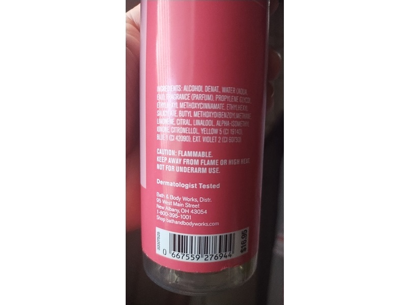 Bath & Body Works Fine Fragrance Mist, Watermelon Lemonade, 8 fl oz/236 mL