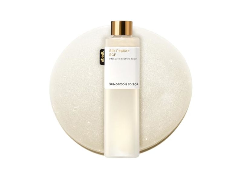 Sungboon Editor Silk Peptide EGF Intensive Smoothing Toner, 10.14 fl oz/300 mL