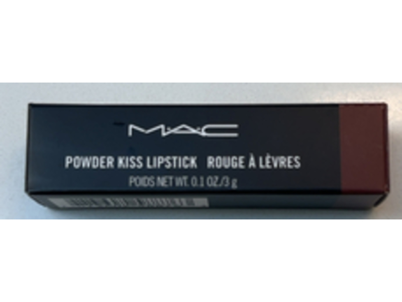 M.A.C Powder Kiss Lipstick, 927 Turn To The Left, 0.1 oz/3 g