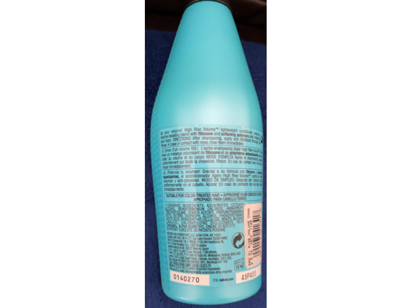 Redken High Rise Volume Lifting Conditioner, 8.5 fl oz/250 mL