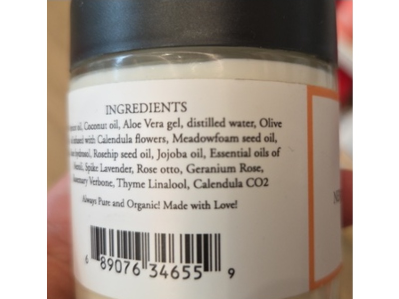 Tulipan Neroli Rose Skin Cream, 3.38 oz/100 mL